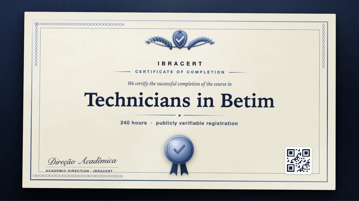 Cover of the Technicians in Betim course
