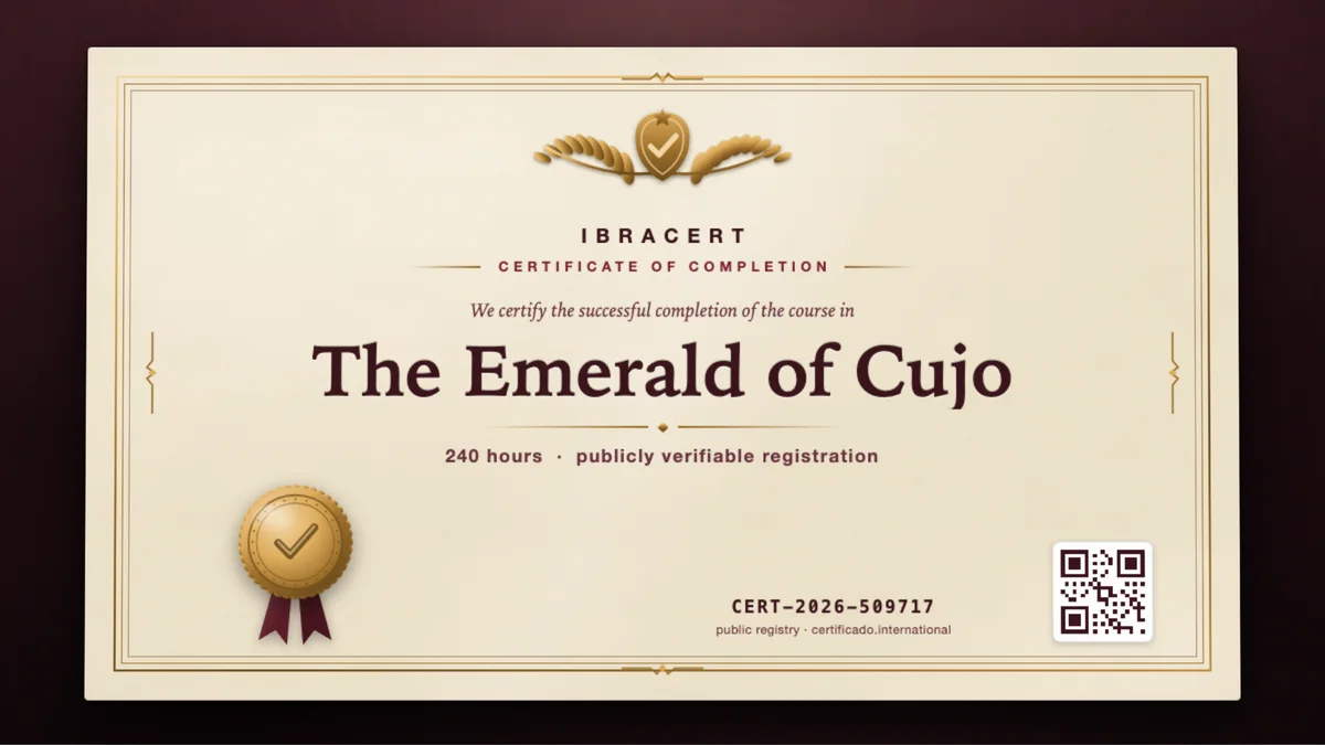 Cover of the The Emerald of Cujo course