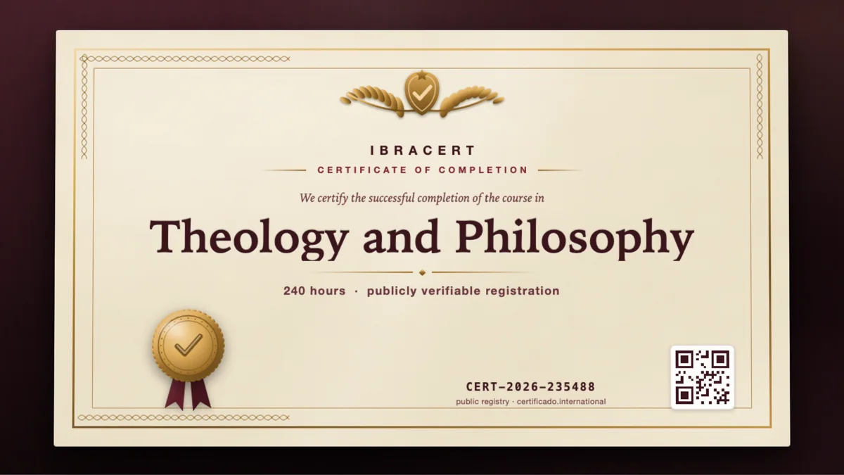 Cover of the Theology and Philosophy course