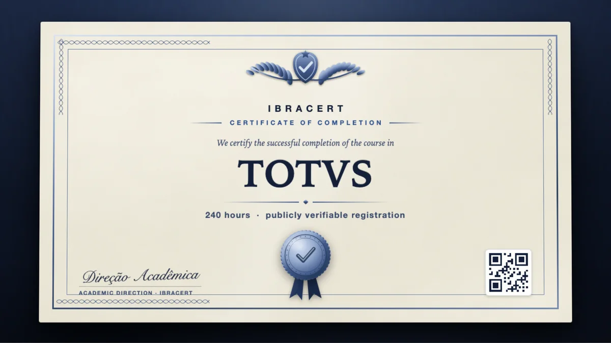 Cover of the TOTVS course