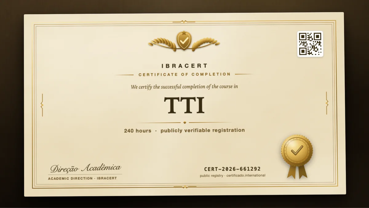Cover of the TTI course