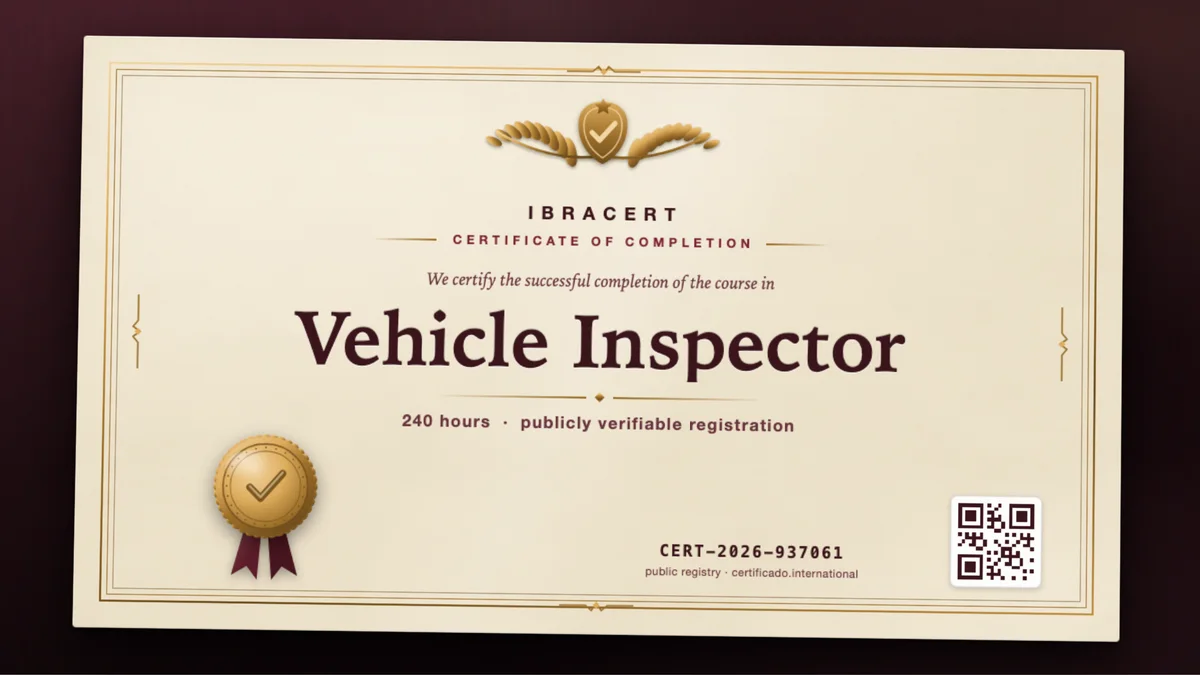 Cover of the Vehicle Inspector course