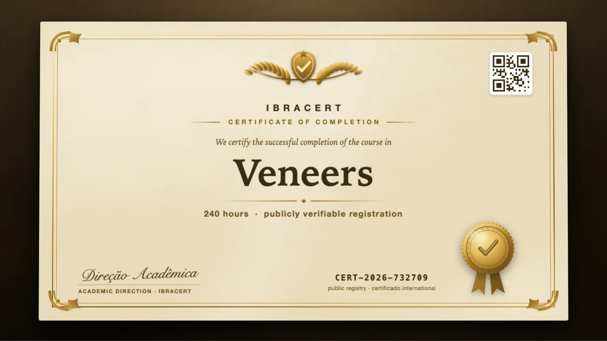 Cover of the Veneers course