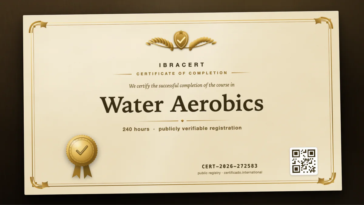 Cover of the Water Aerobics course