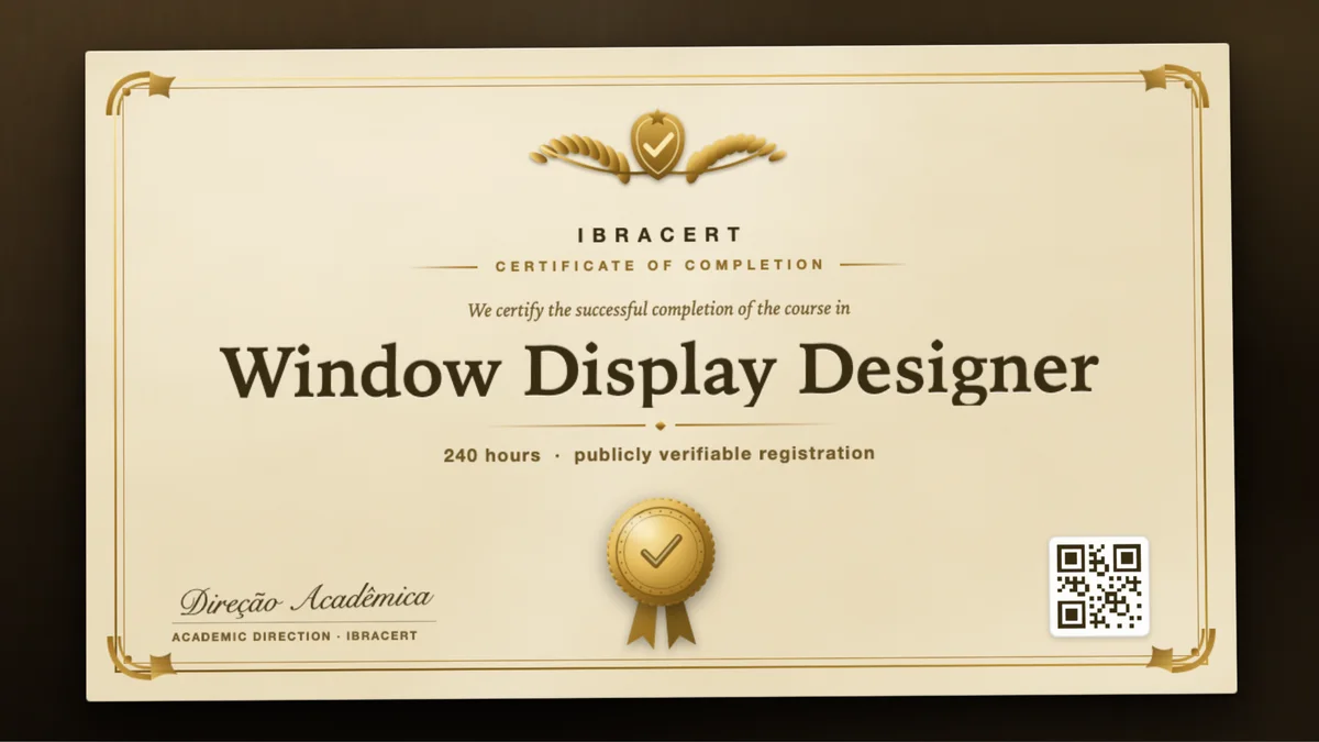 Cover of the Window Display Designer course