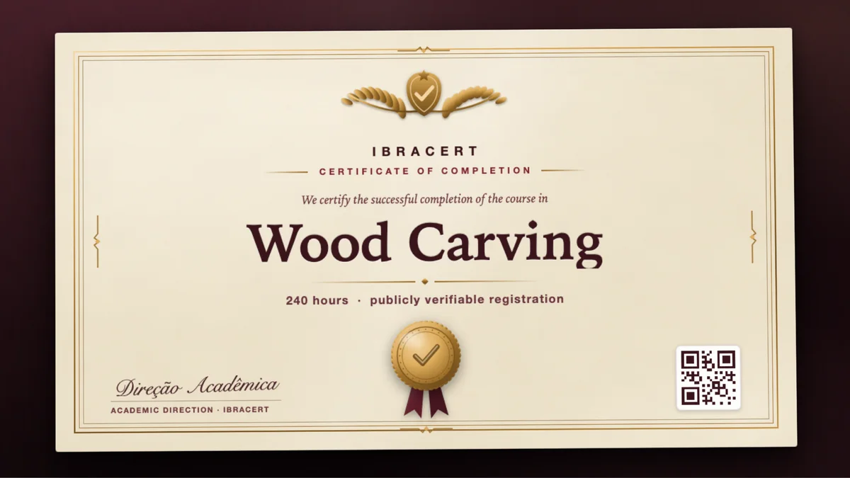 Cover of the Wood Carving course