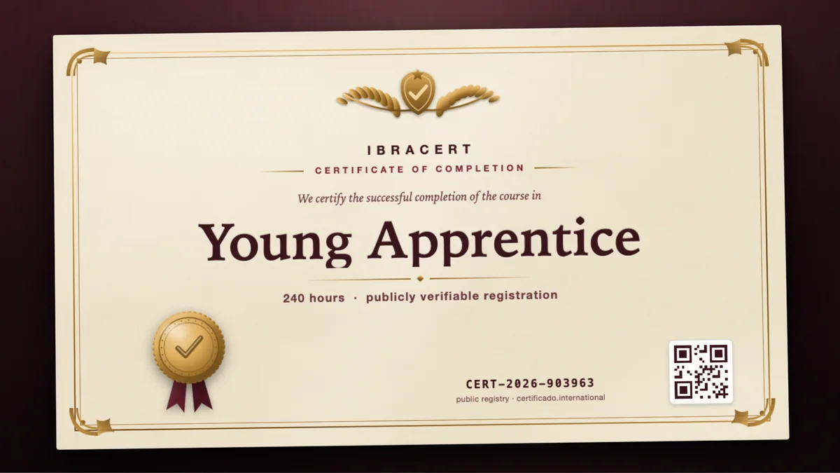 Cover of the Young Apprentice course