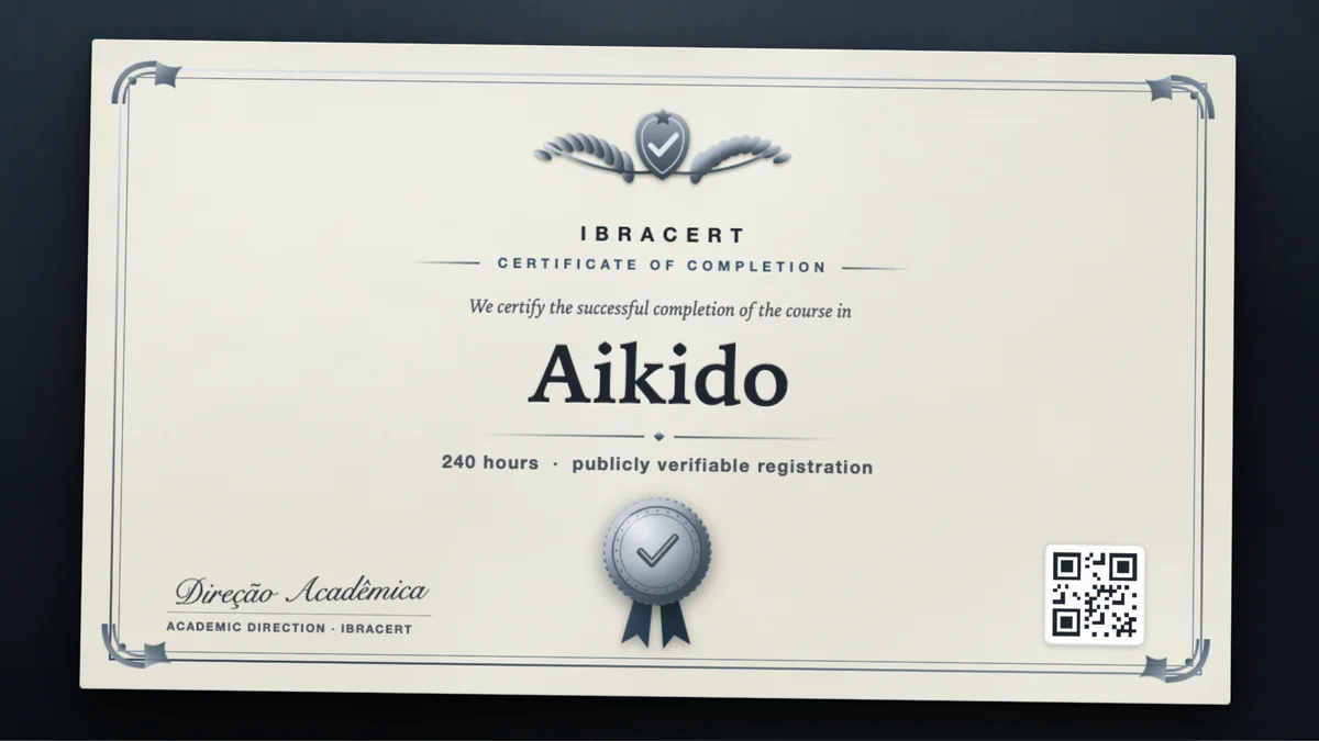Cover of the Aikido course