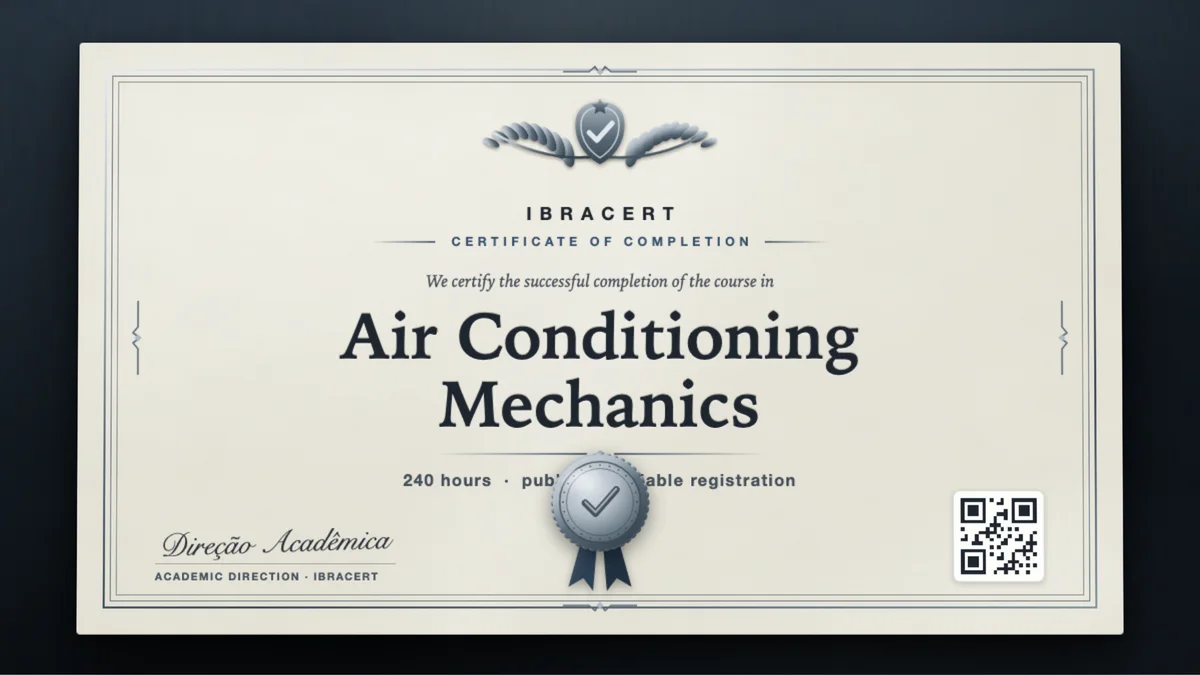 Cover of the Air Conditioning Mechanics course