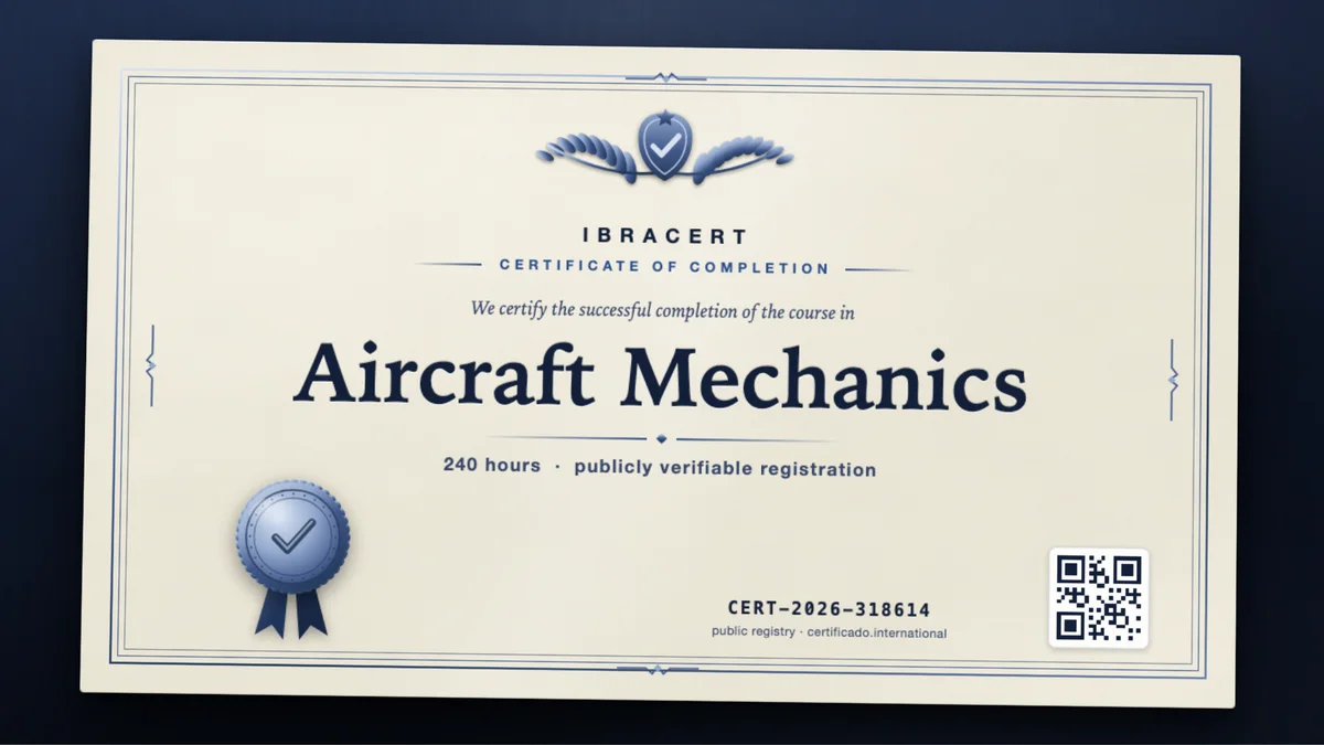 Cover of the Aircraft Mechanics course