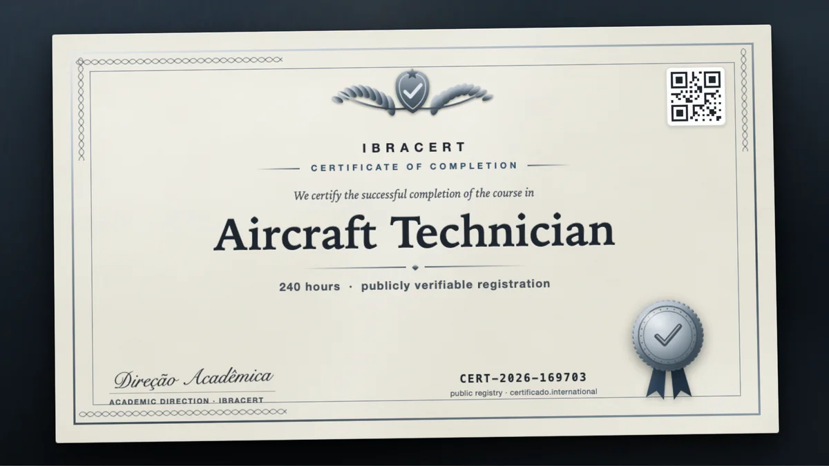 Cover of the Aircraft Technician course