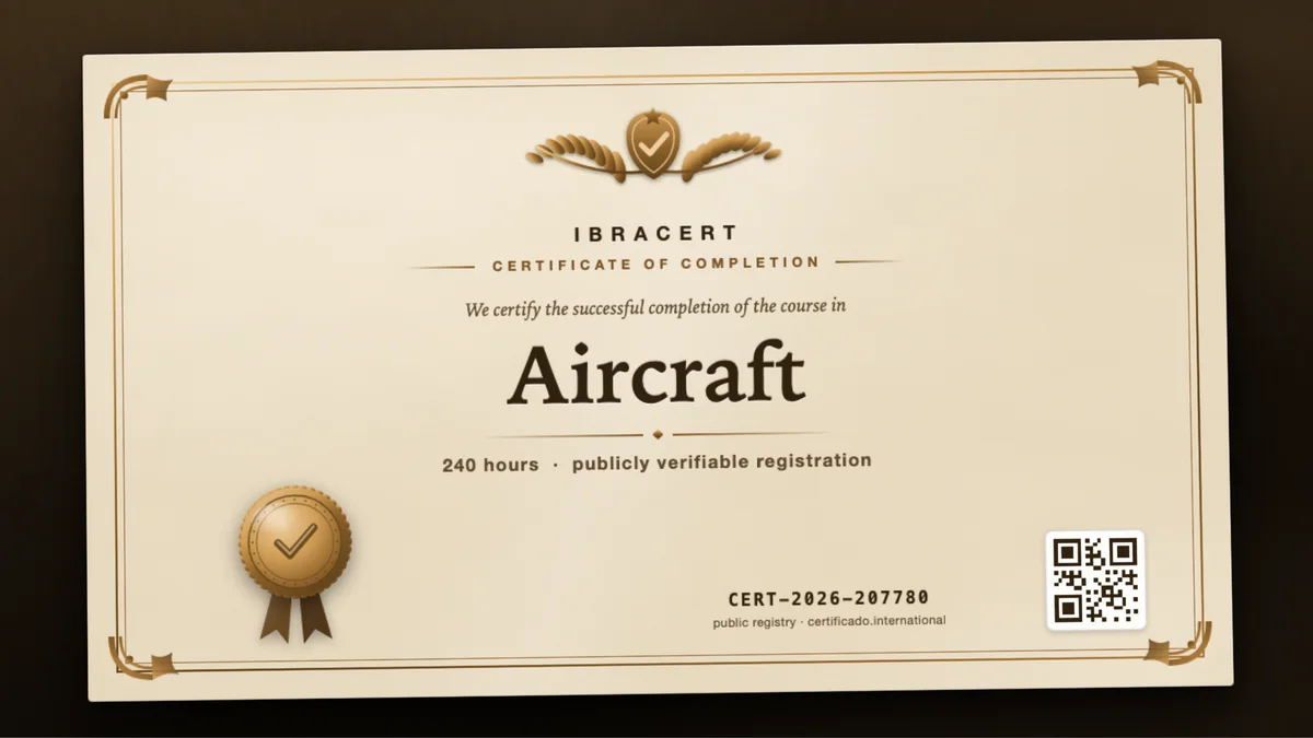 Cover of the Aircraft course