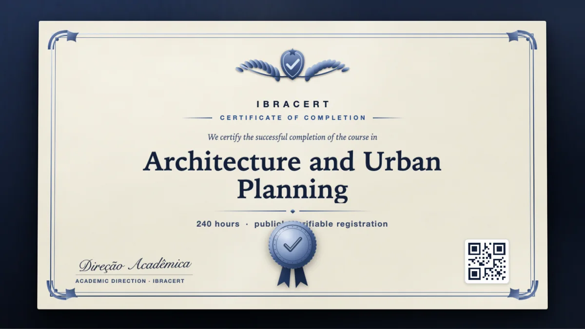Cover of the Architecture and Urban Planning course