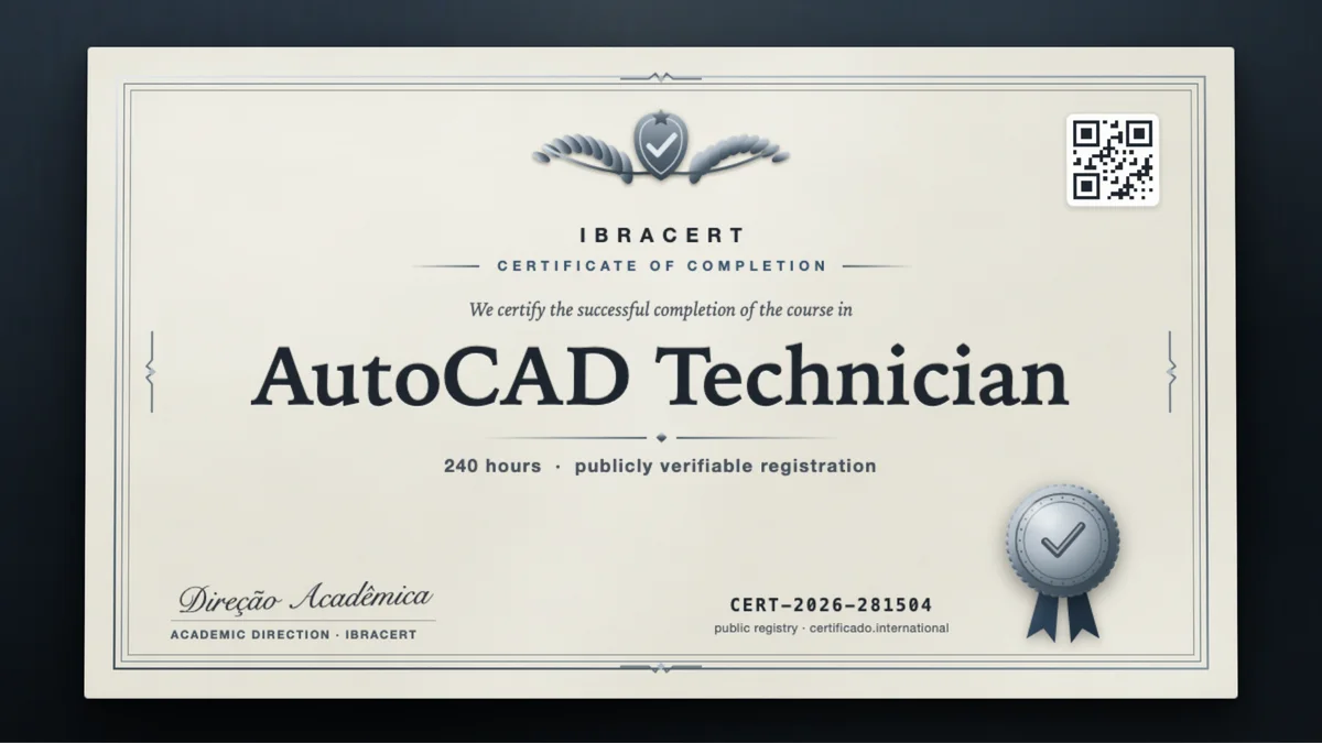 Cover of the AutoCAD Technician course