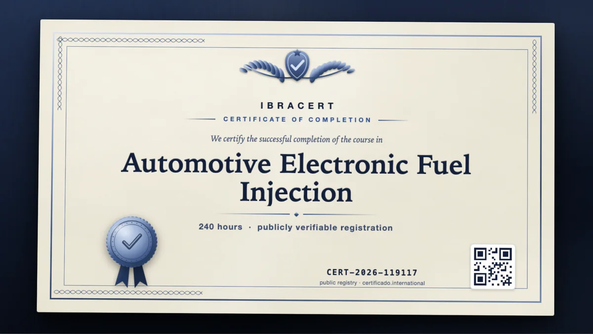 Cover of the Automotive Electronic Fuel Injection course