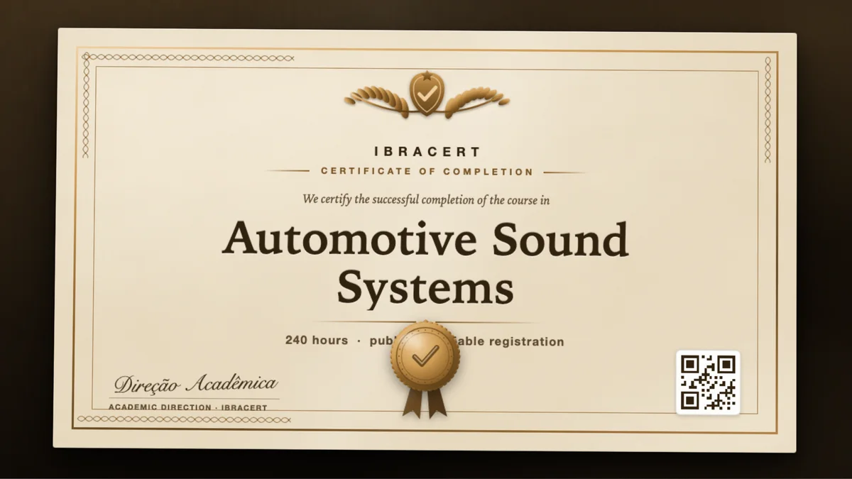 Cover of the Automotive Sound Systems course