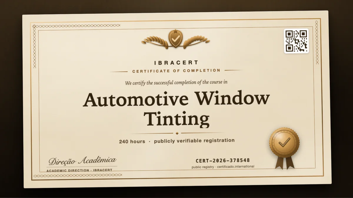 Cover of the Automotive Window Tinting course
