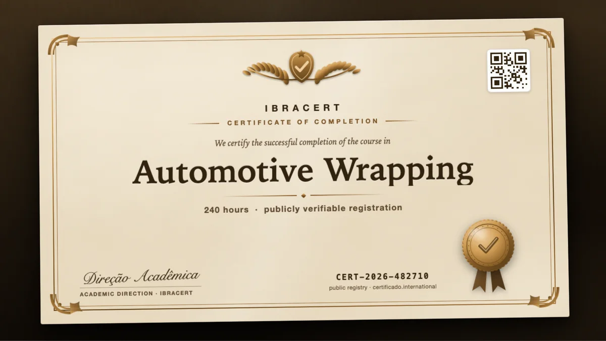 Cover of the Automotive Wrapping course