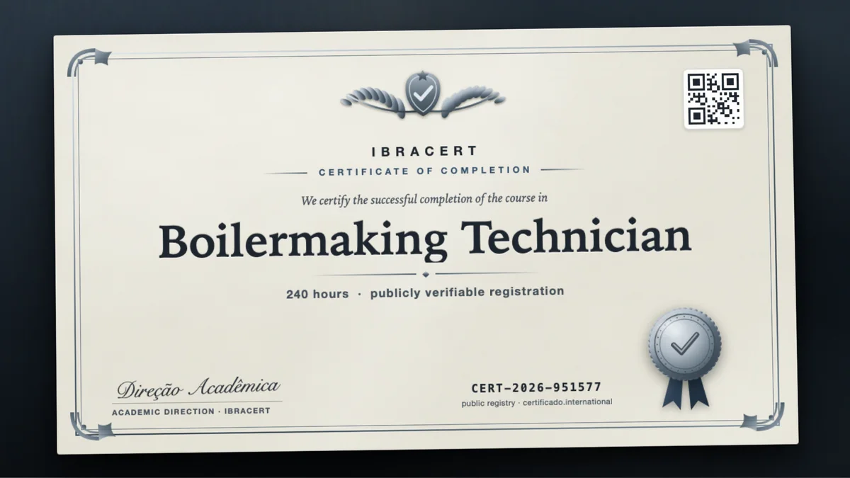 Cover of the Boilermaking Technician course