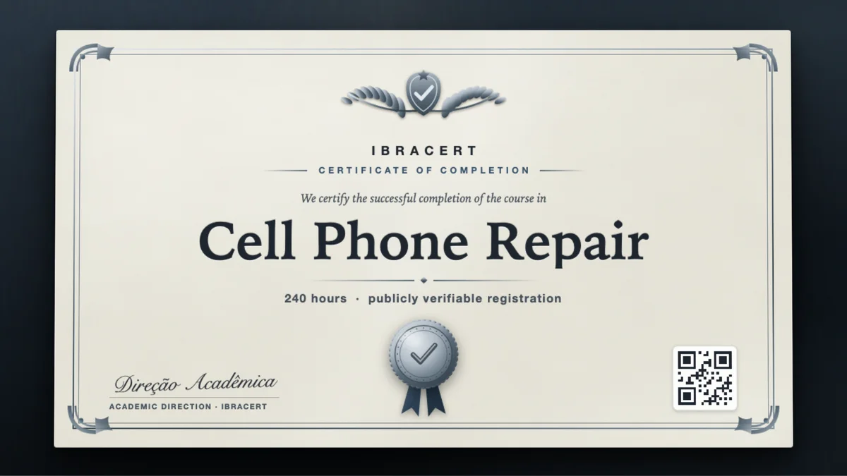 Cover of the Cell Phone Repair course