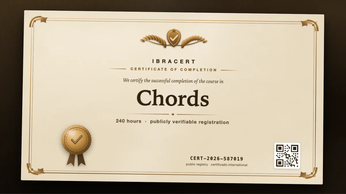 Cover of the Chords course