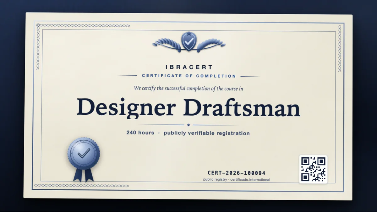 Cover of the Designer Draftsman course