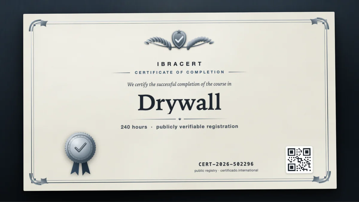 Cover of the Drywall course