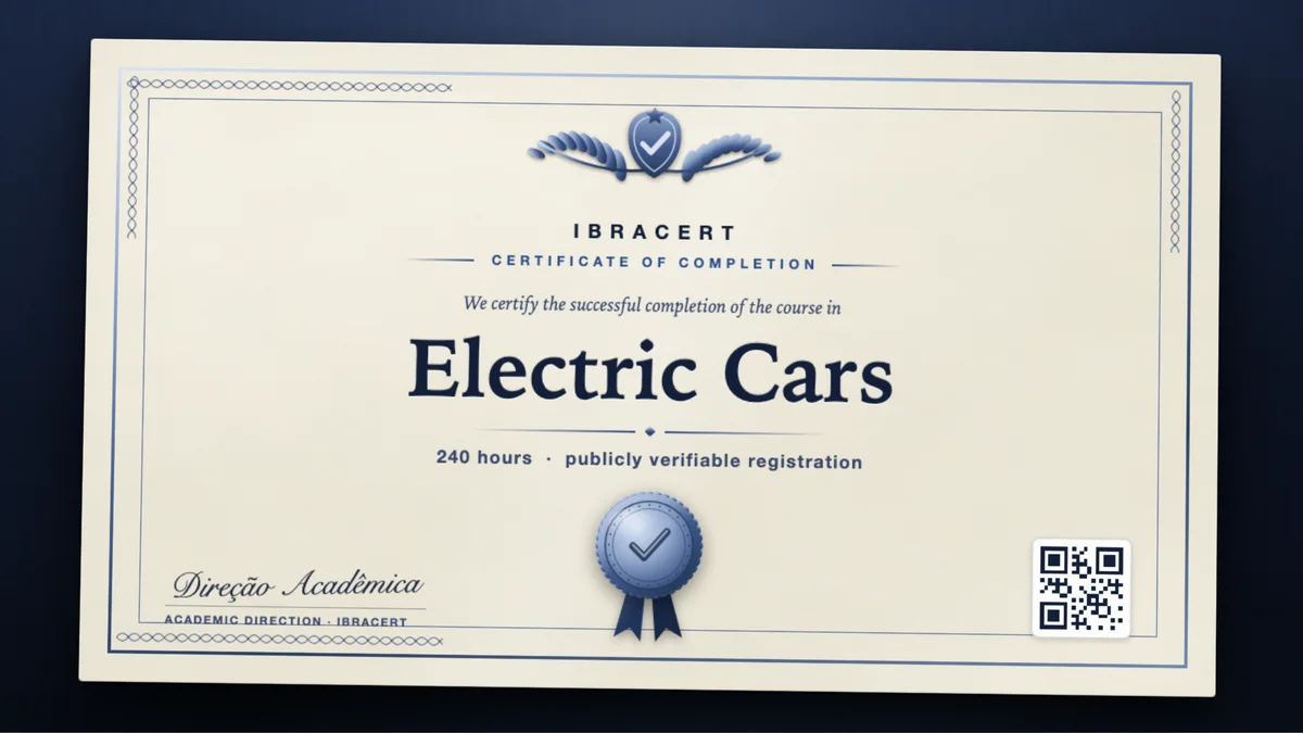 Cover of the Electric Cars course