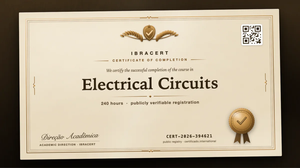 Cover of the Electrical Circuits course