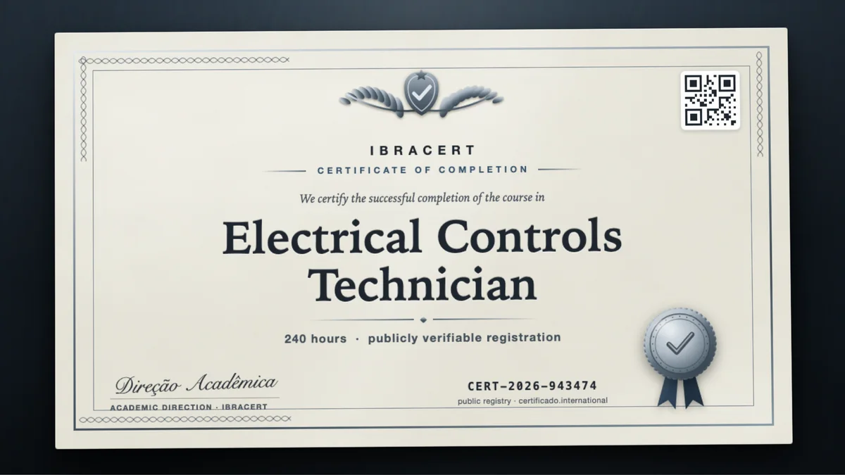 Cover of the Electrical Controls Technician course