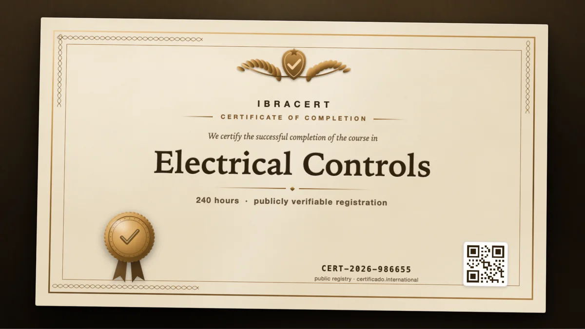 Cover of the Electrical Controls course
