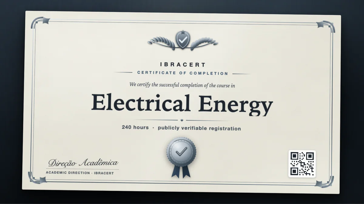 Cover of the Electrical Energy course