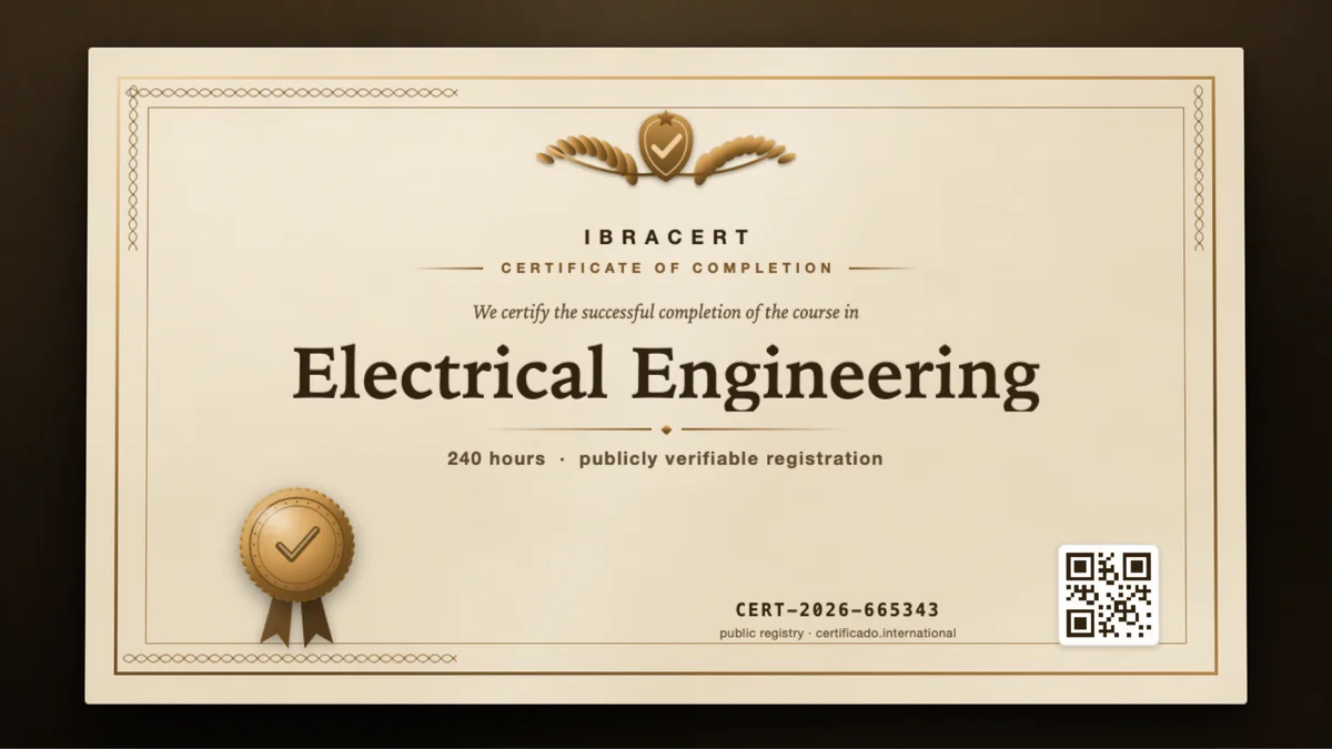Cover of the Electrical Engineering course