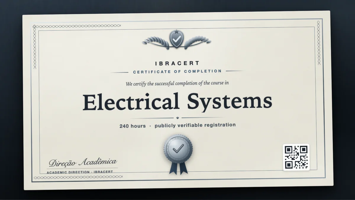 Cover of the Electrical Systems course