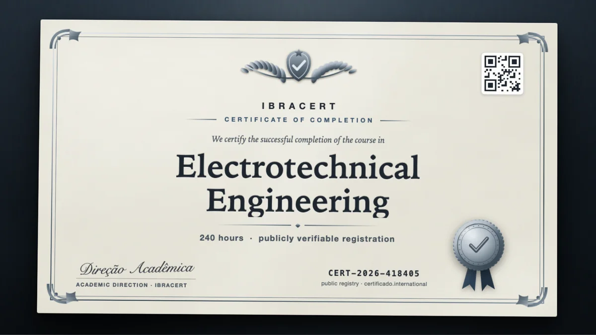 Cover of the Electrotechnical Engineering course
