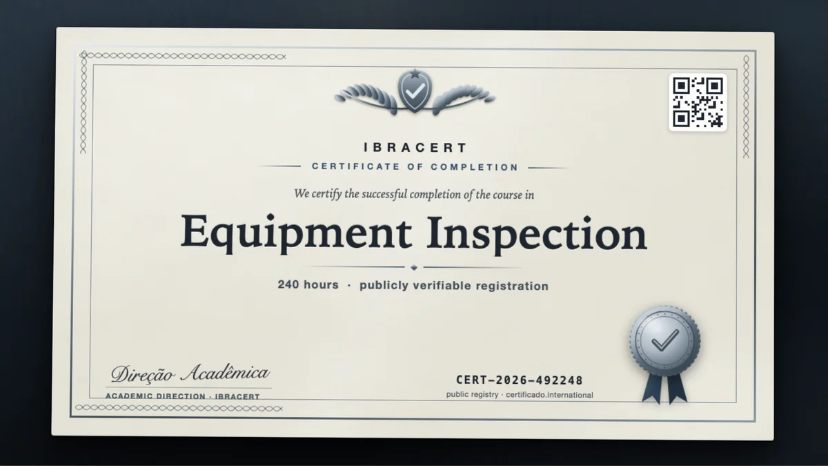 Cover of the Equipment Inspection course