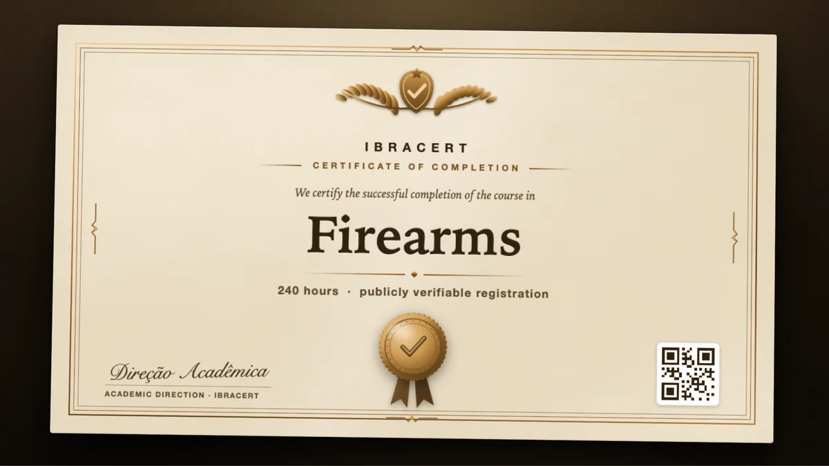 Cover of the Firearms course