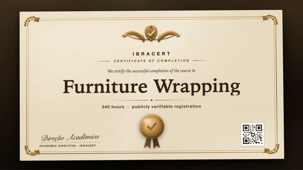 Cover of the Furniture Wrapping course