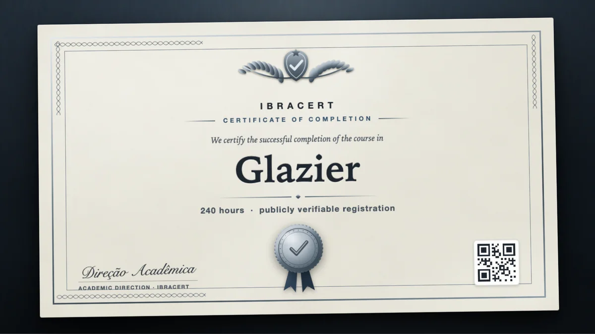 Cover of the Glazier course