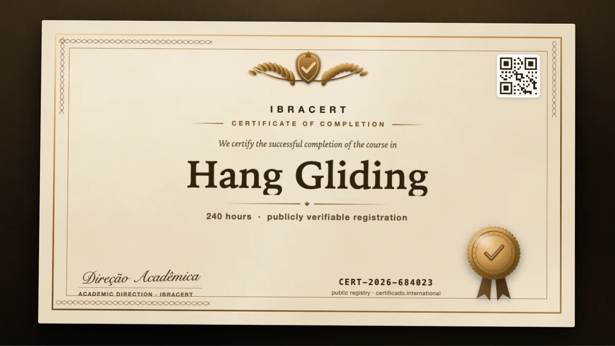 Cover of the Hang Gliding course