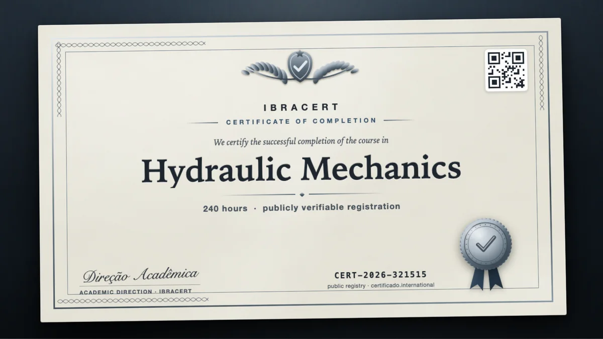 Cover of the Hydraulic Mechanics course