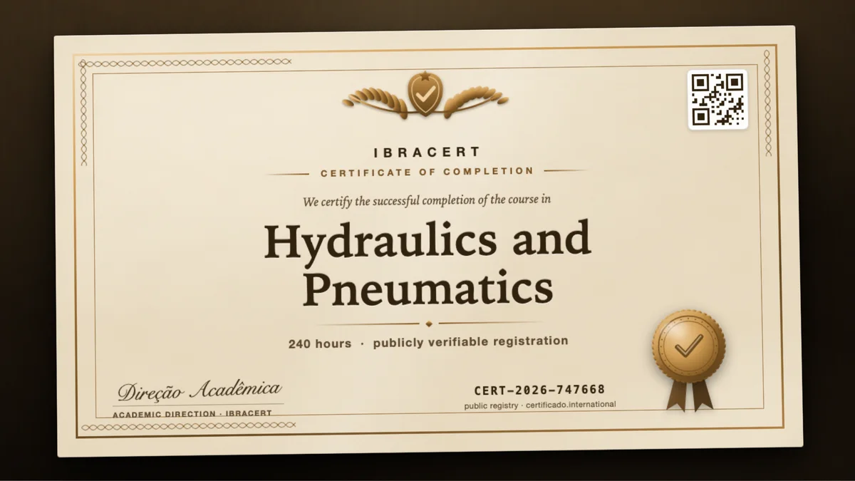 Cover of the Hydraulics and Pneumatics course