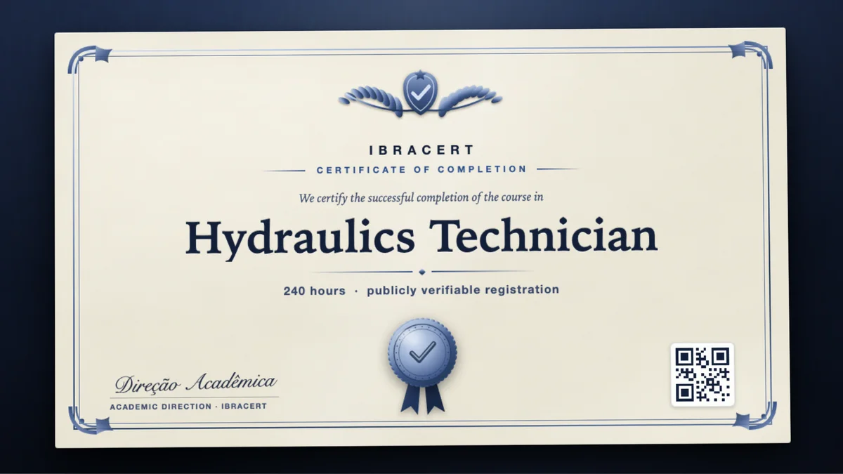 Cover of the Hydraulics Technician course