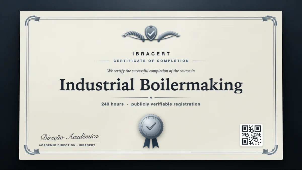 Cover of the Industrial Boilermaking course