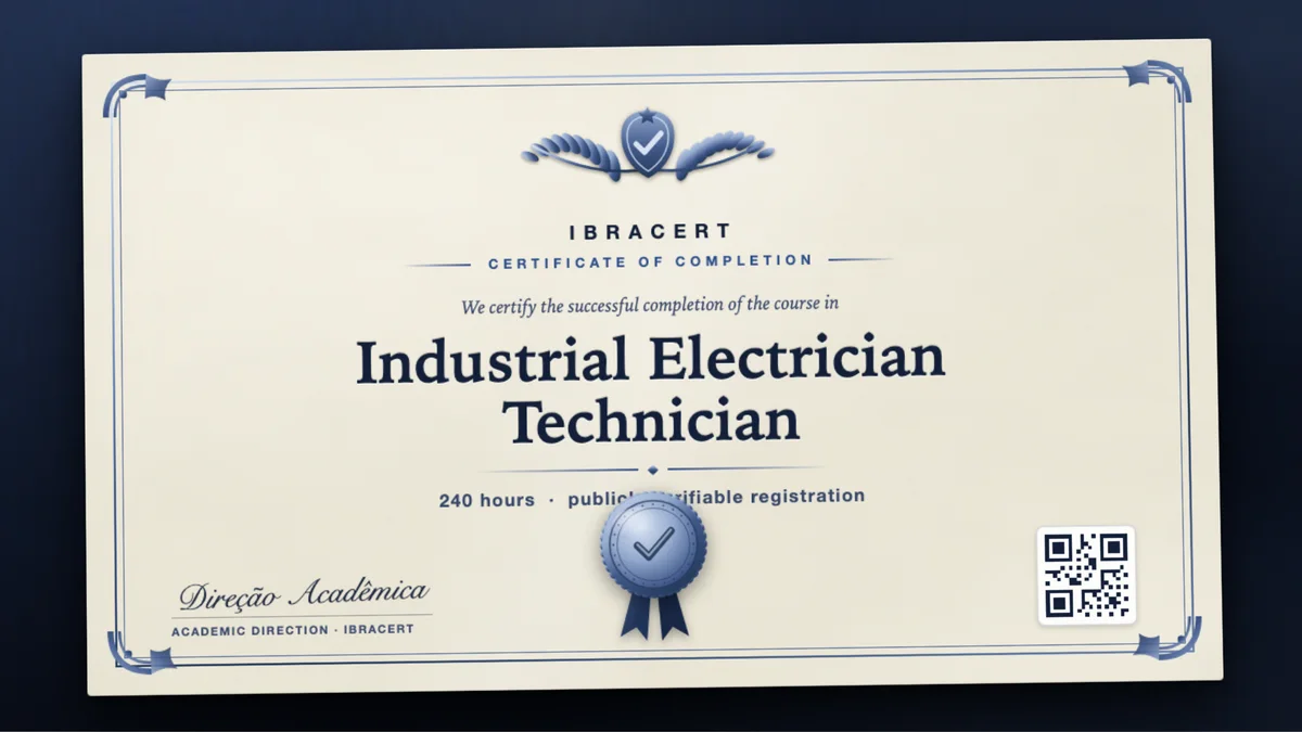Cover of the Industrial Electrician Technician course