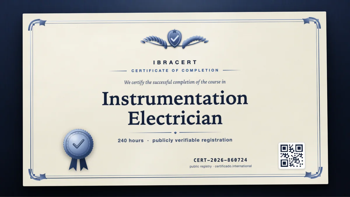 Cover of the Instrumentation Electrician course