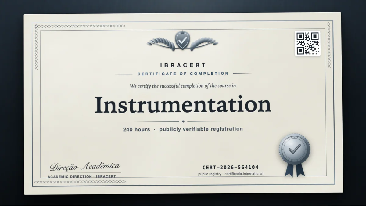 Cover of the Instrumentation course