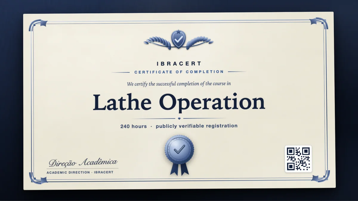 Cover of the Lathe Operation course