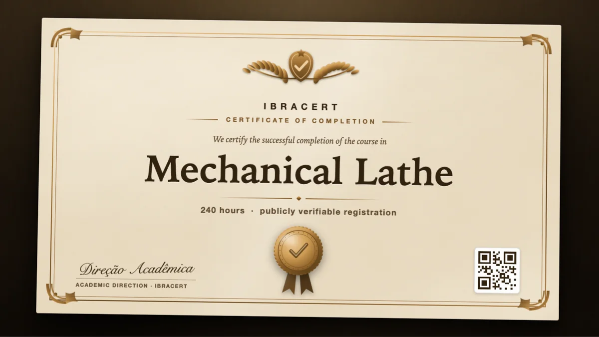 Cover of the Mechanical Lathe course