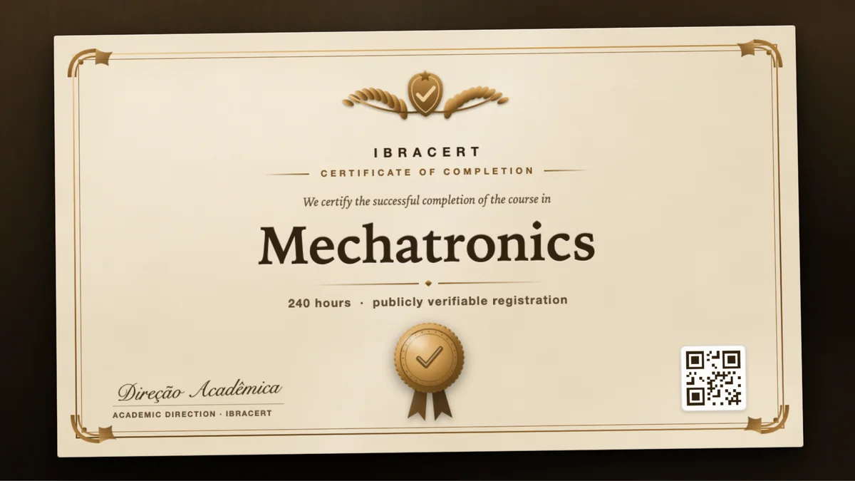 Cover of the Mechatronics course